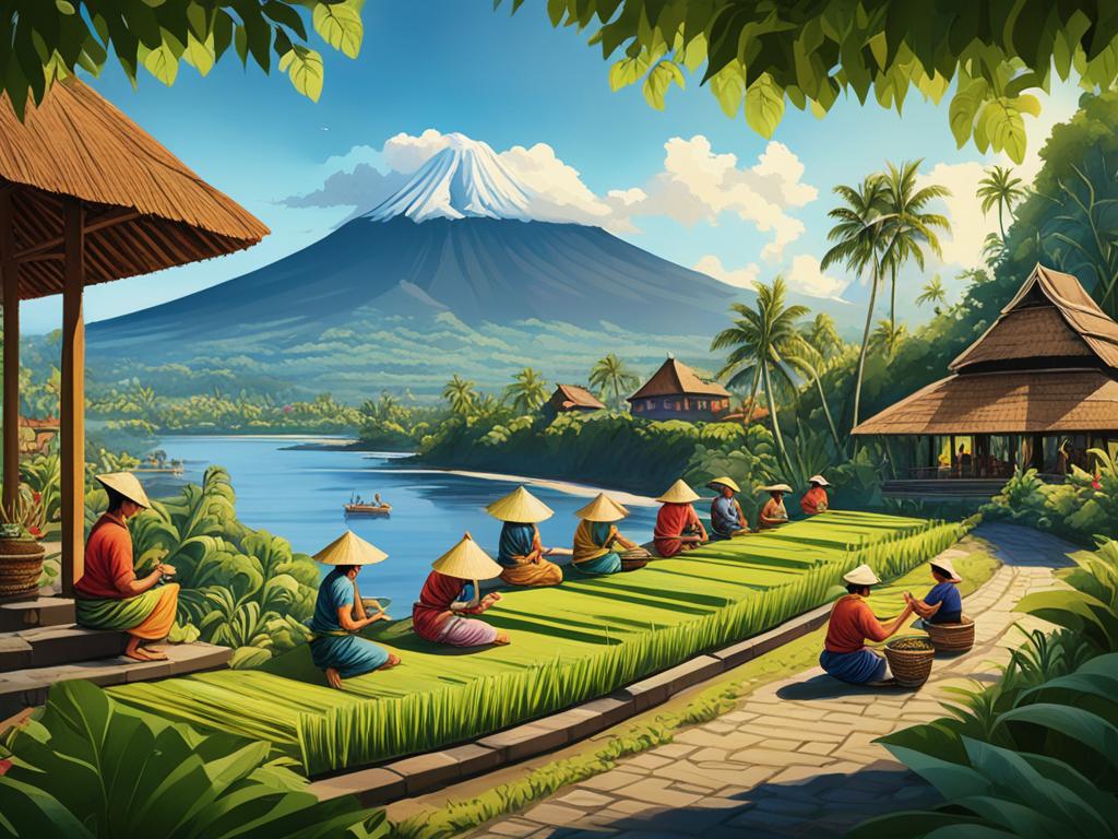 desa penglipuran desa penglipuran